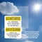 Signmission Visitors Must Register Bilingual OSHA Security Notice Sign, Plastic, 12in W x 18in L, 2PK OS-2PACK-SN-P-1218-L-11666 - alternate 4